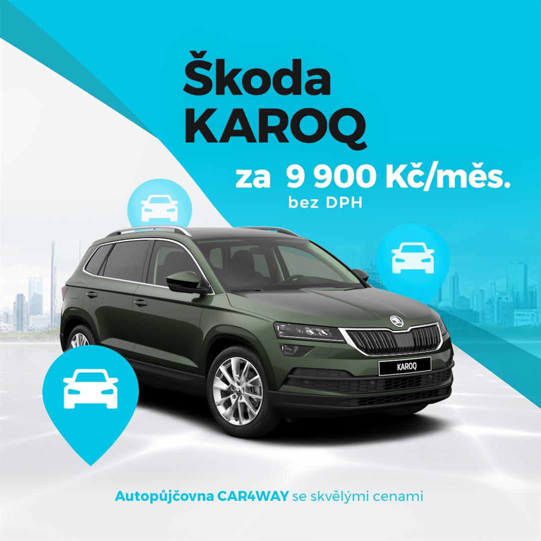 Škoda Karoq autopůjčovna Praha Car4Way